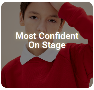 Most Confident on Stage